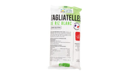 Tagliatelles de riz blanc