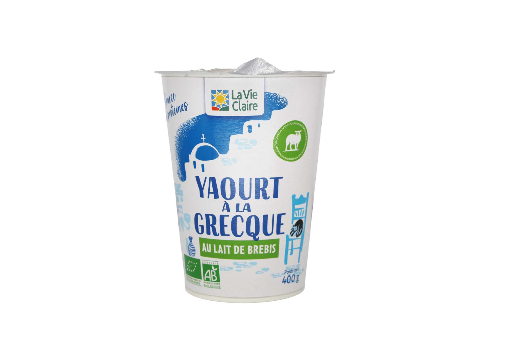 Yaourt brebis à la grecque bio