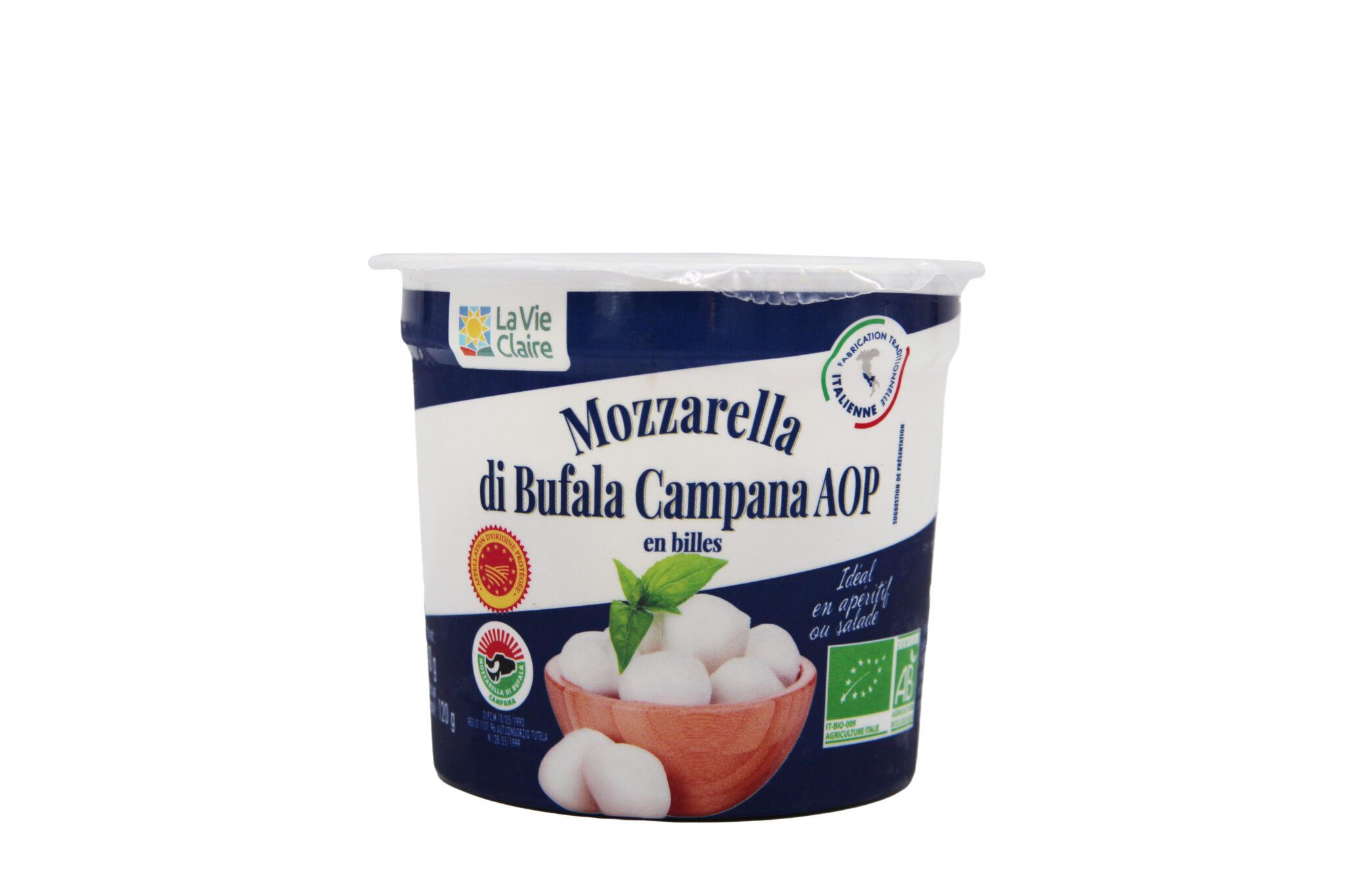 BILLES DE MOZZARELLA DI BUFALA CAMPANA AOP
