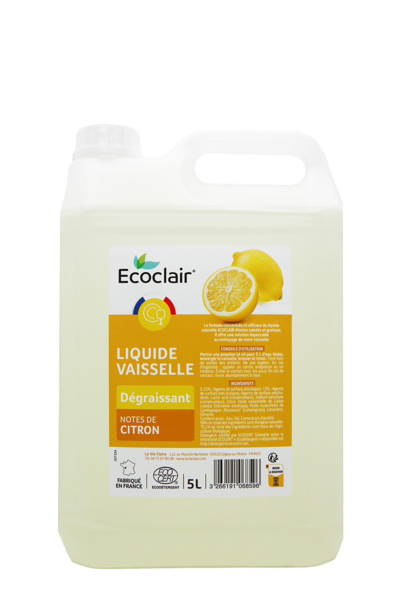 Liquide vaisselle citron