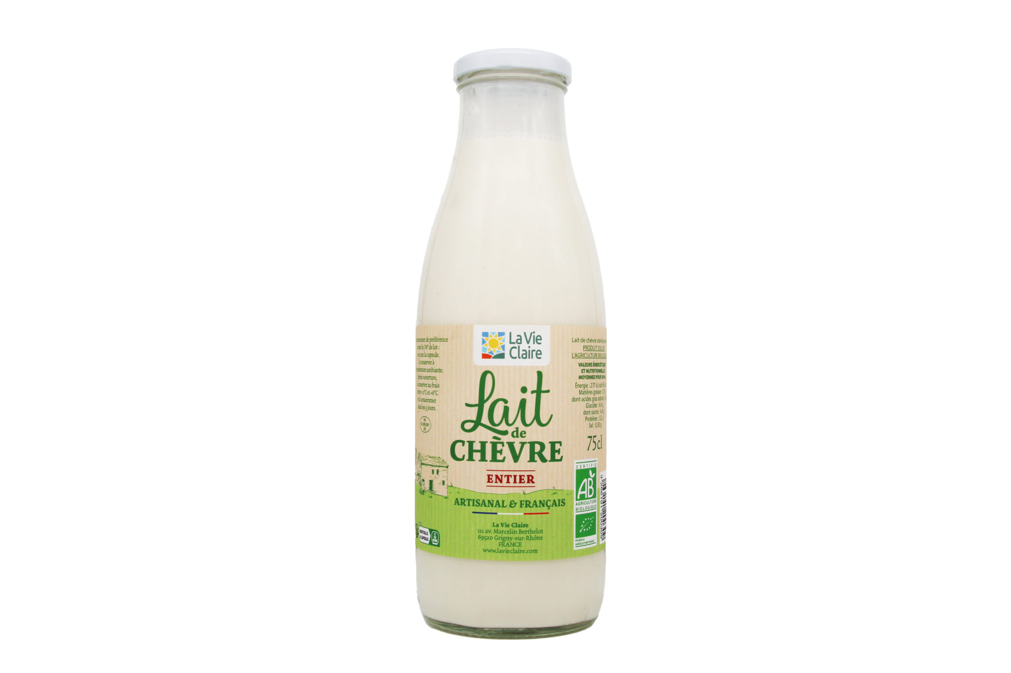 LAIT DE CHEVRE 75CL