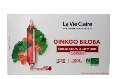 Ginkgo biloba - 20 ampoules bio