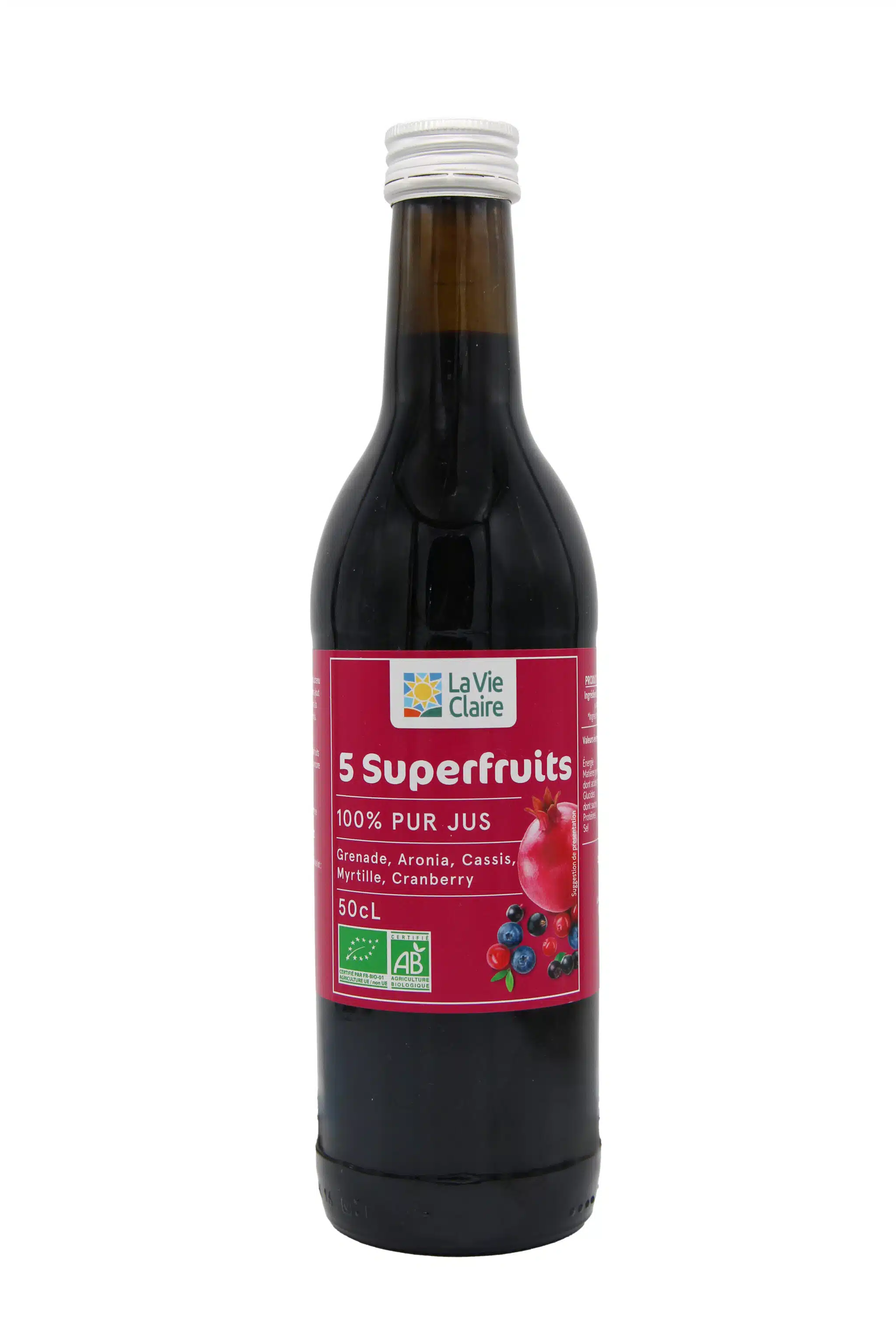 Pur jus 5 superfruits bio
