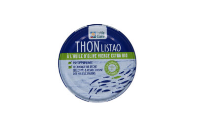 Thon Listao à l'huile d'olive vierge extra bio