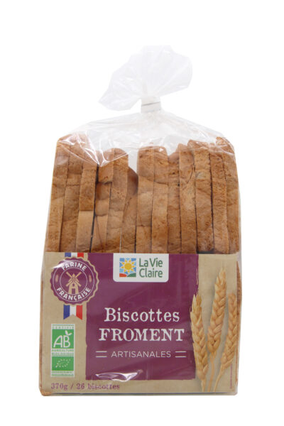 Biscotte au froment bio