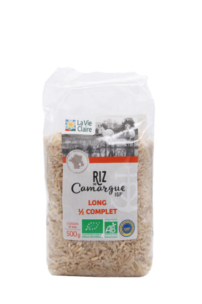 Riz de Camargue IGP long semi complet bio