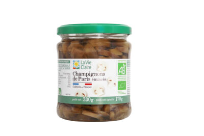 Champignons de Paris émincés bio
