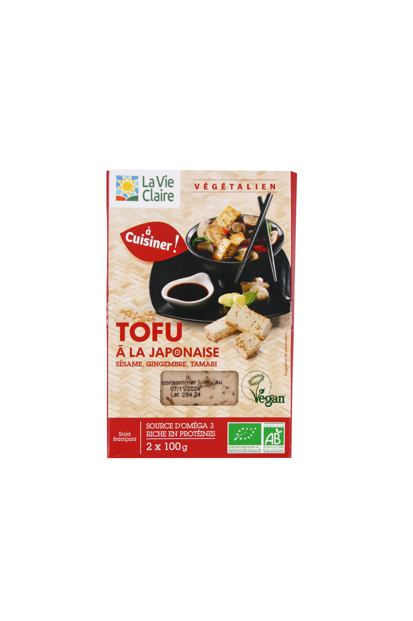 Tofu à la Japonaise bio