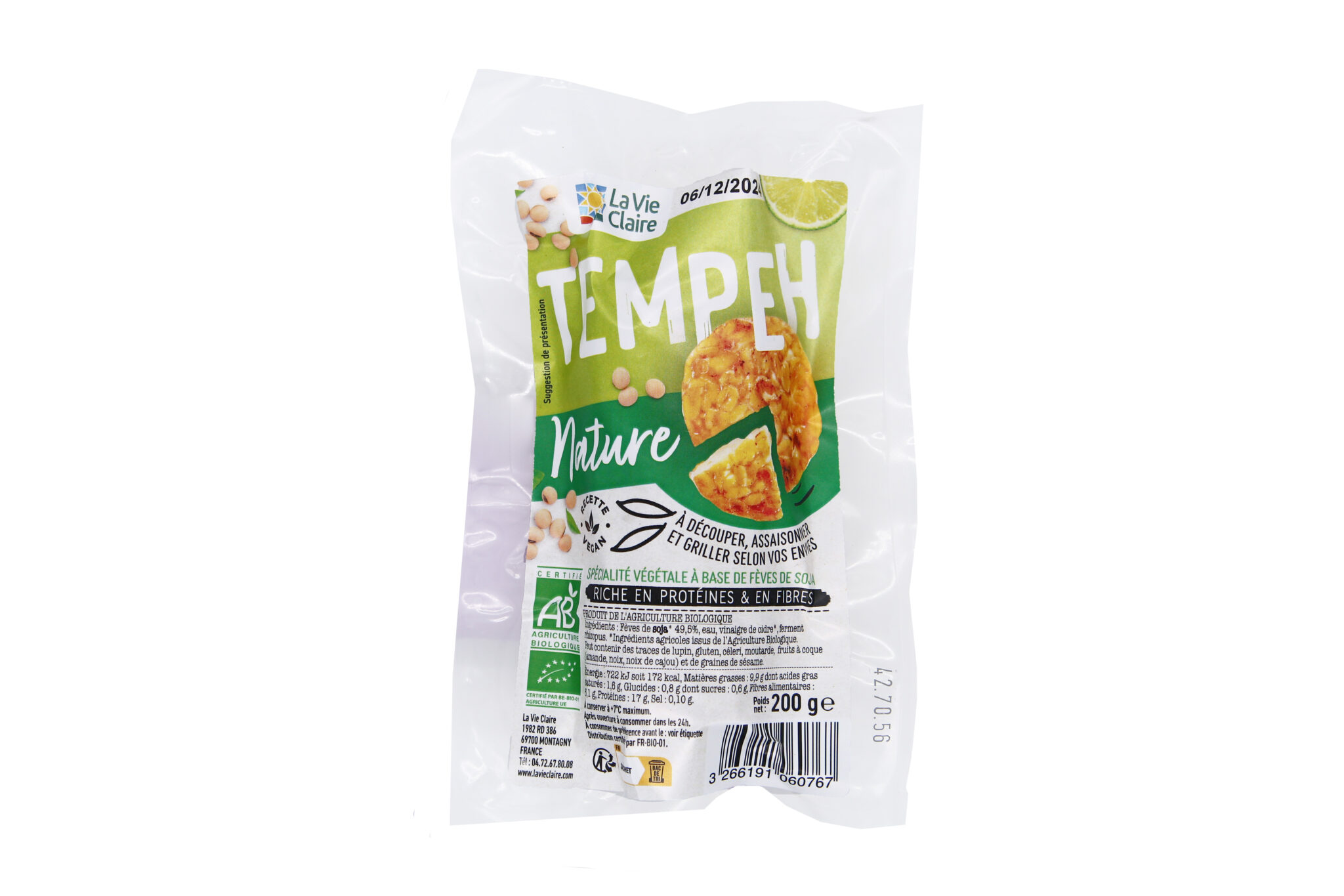 Tempeh bio