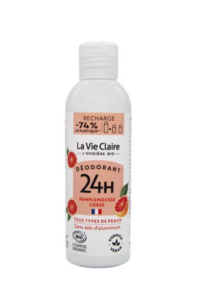 Recharge déodorant pamplemousse 24h