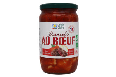 Ravioli au boeuf bio