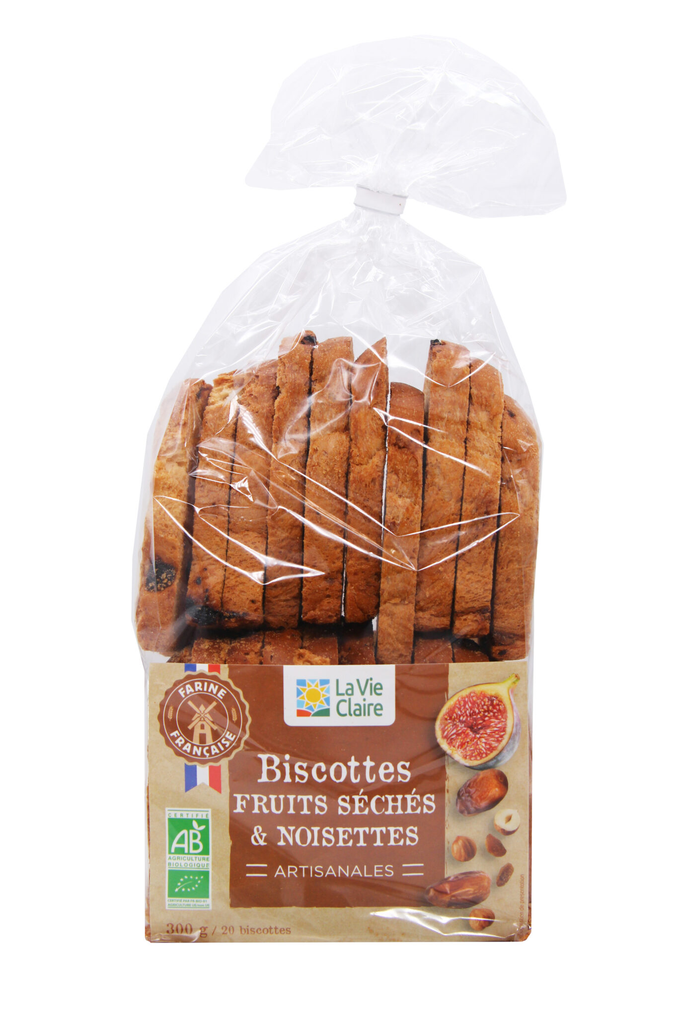 Biscottes gourmandes aux fruits bio