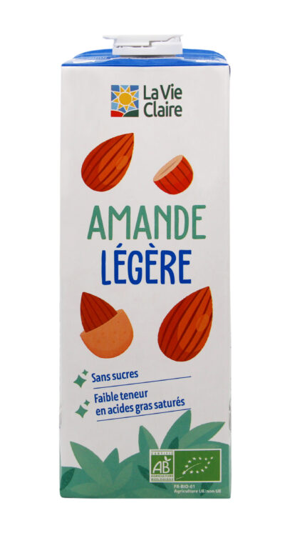 Boisson amande sans sucres bio