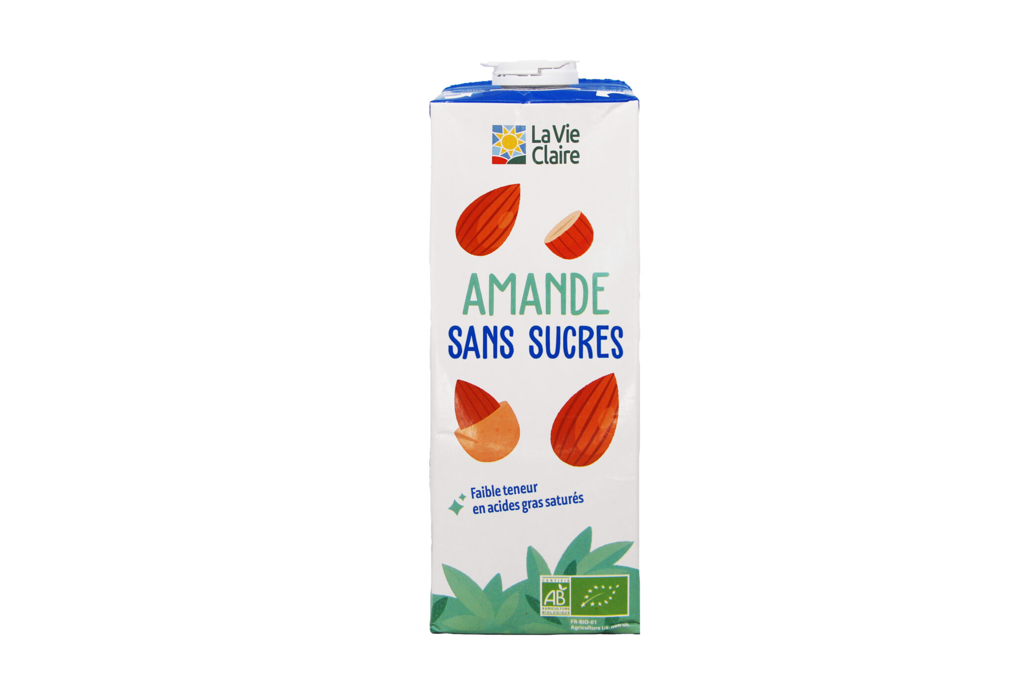 Boisson amande sans sucres bio