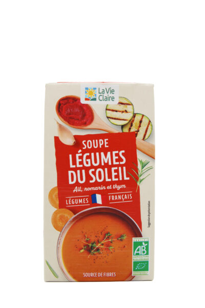 Velouté de légumes saveurs du sud, à la pointe dail Bio