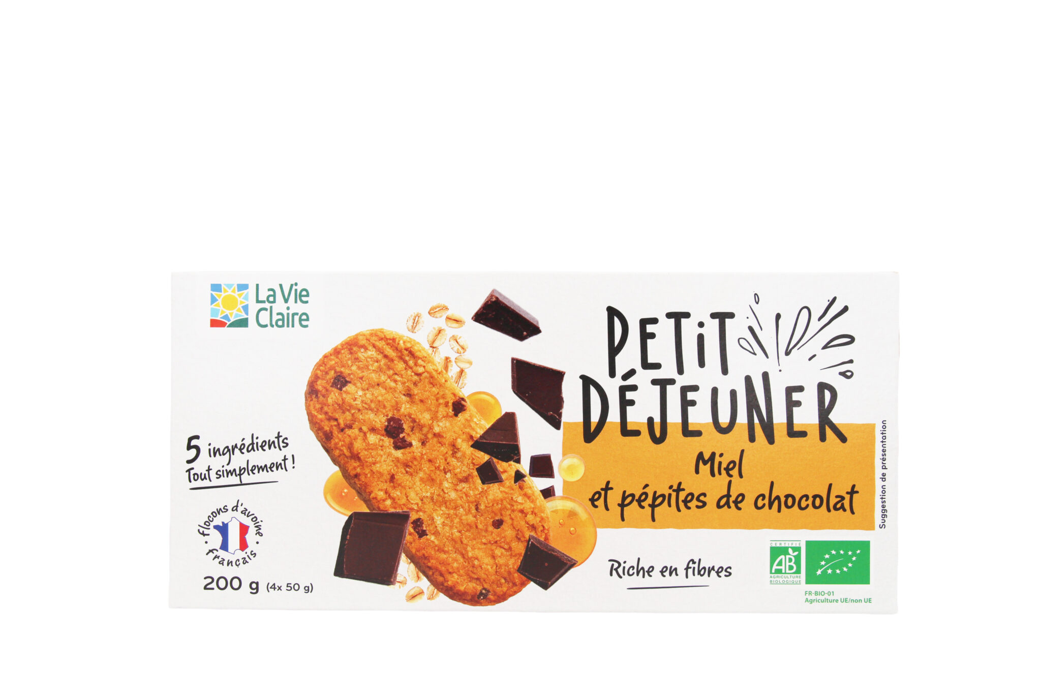 BISC PETIT DEJ MIEL ET PEPITE