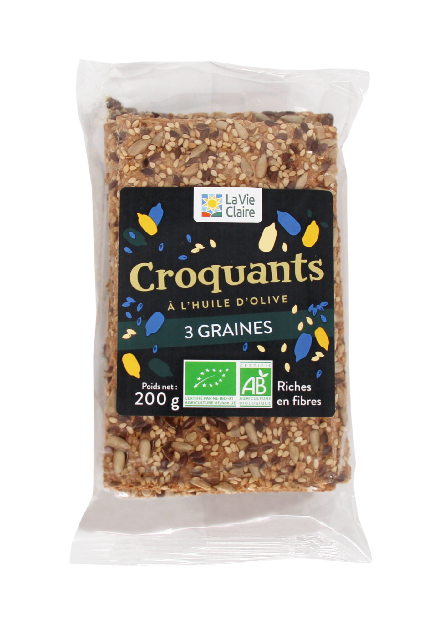 Croquants 3 graines bio