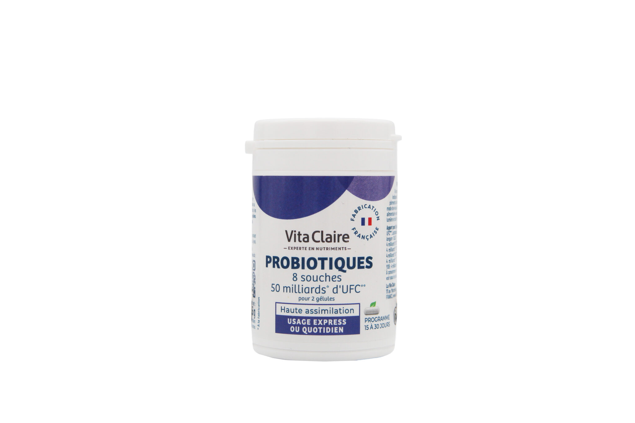 Probiotiques 50Milliards* UFC (pour 2 gélules)
