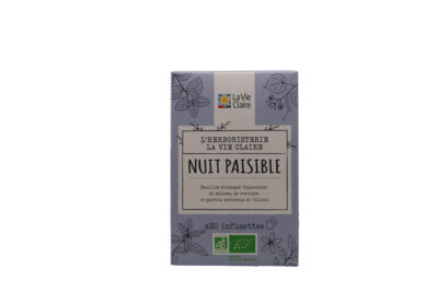 Infusion nuit paisible  20 sachets