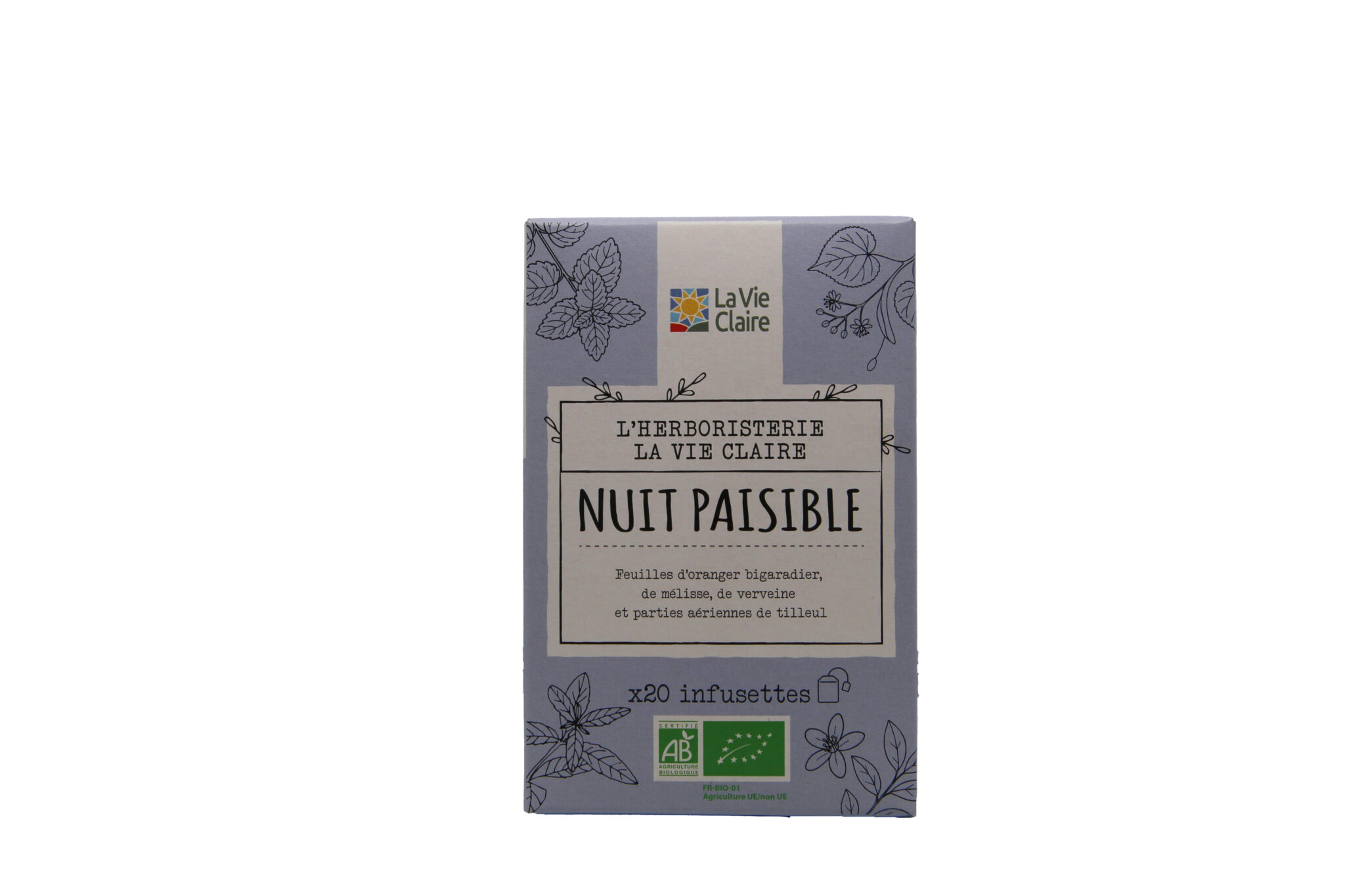 Infusion nuit paisible  20 sachets