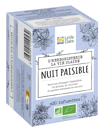 Infusion nuit paisible  20 sachets