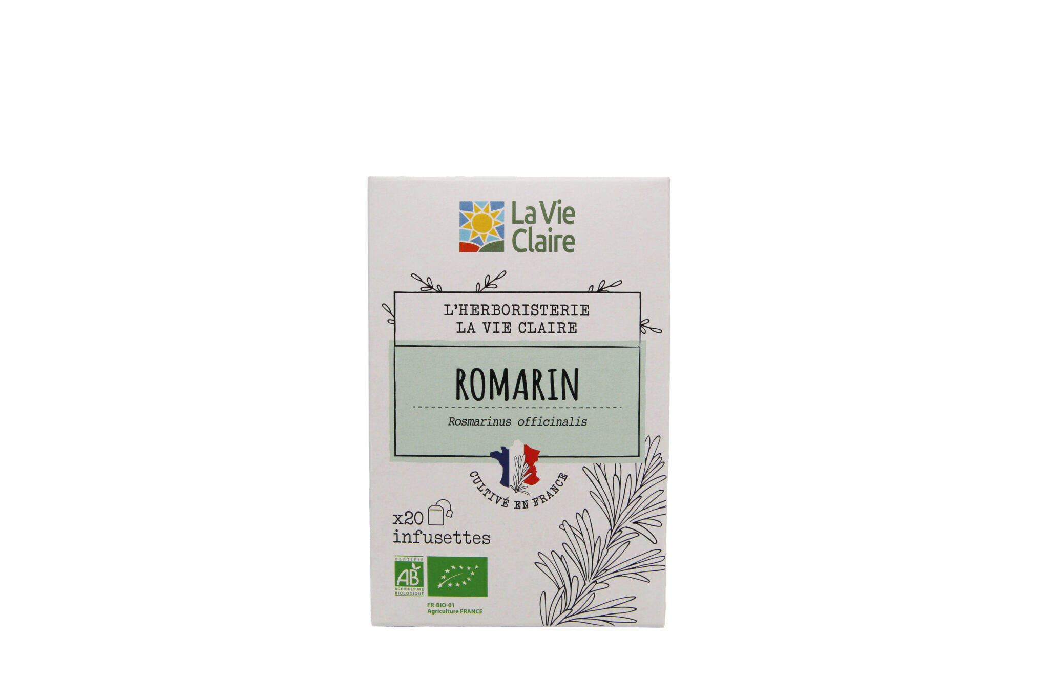 Infusion romarin 20 sachets