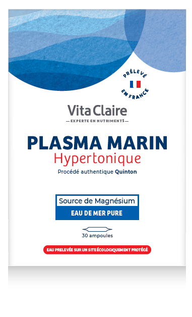Plasma marin hypertonique - 30 ampoules