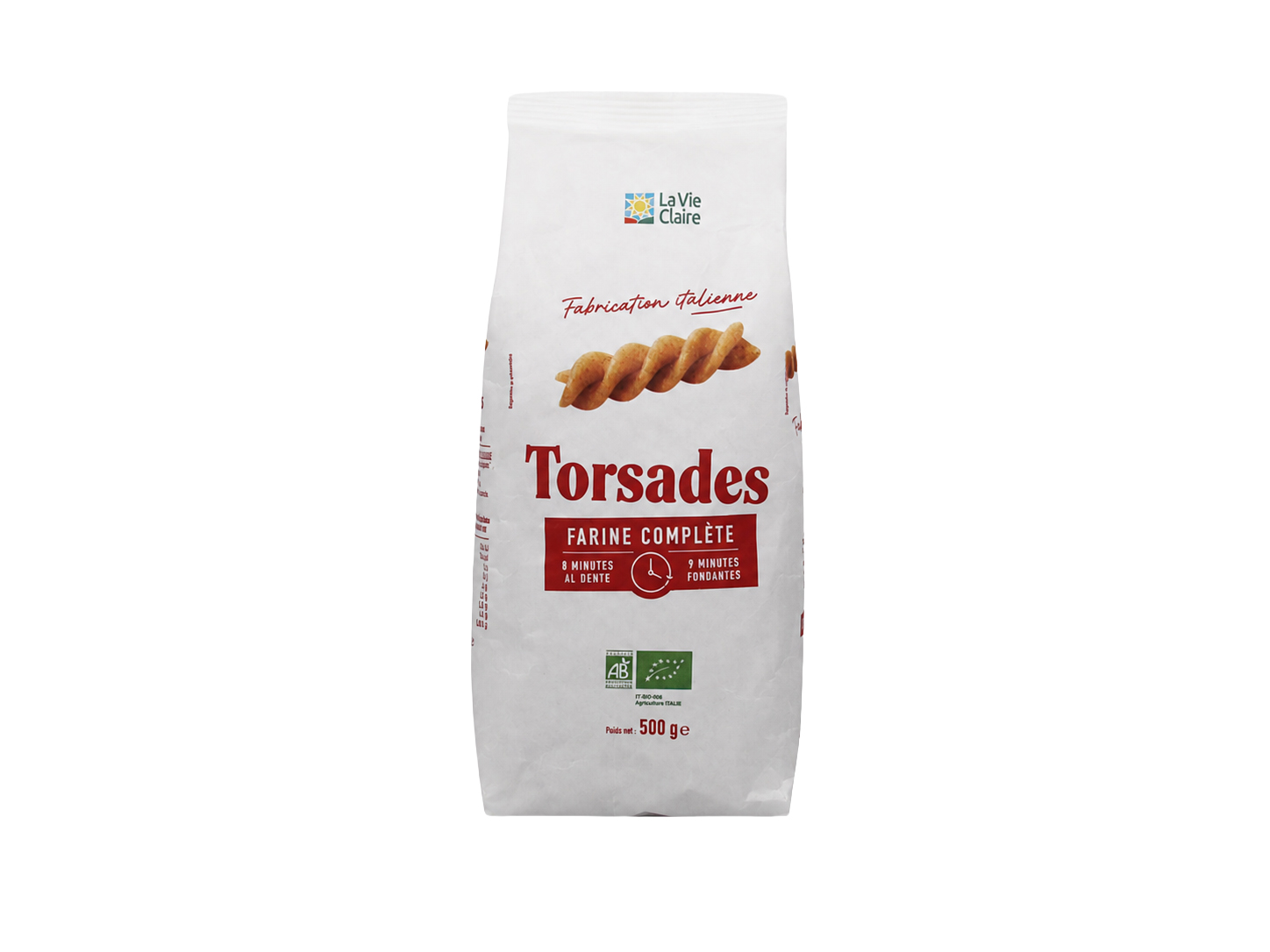 Torsades complètes bio
