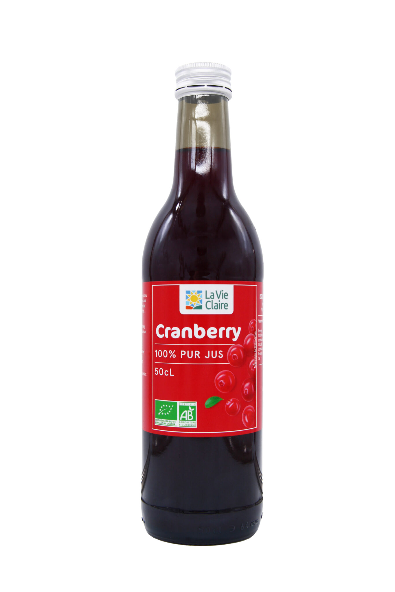 Pur jus de cranberry bio