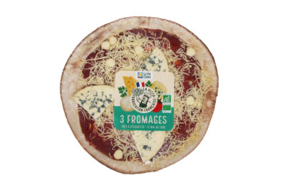 Pizza 3 fromages bio