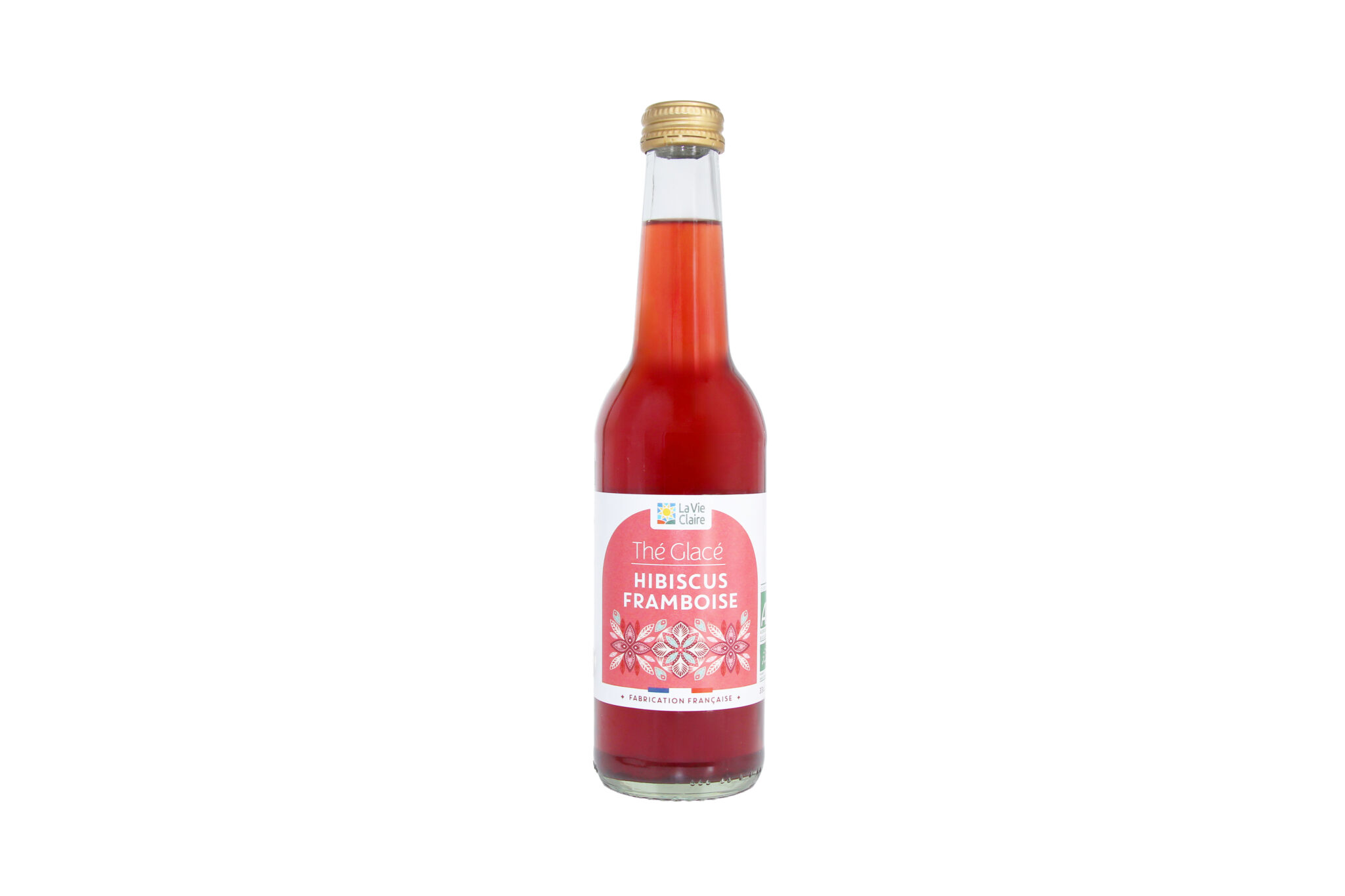 Thé glacé framboise hibiscus bio