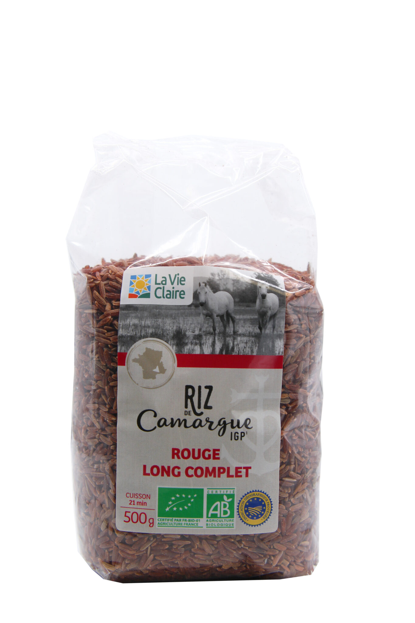 Riz de Camargue IGP rouge long complet bio