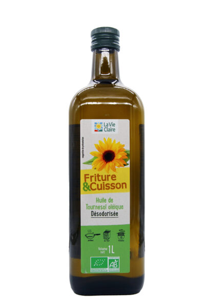 Huile de friture et cuisson bio