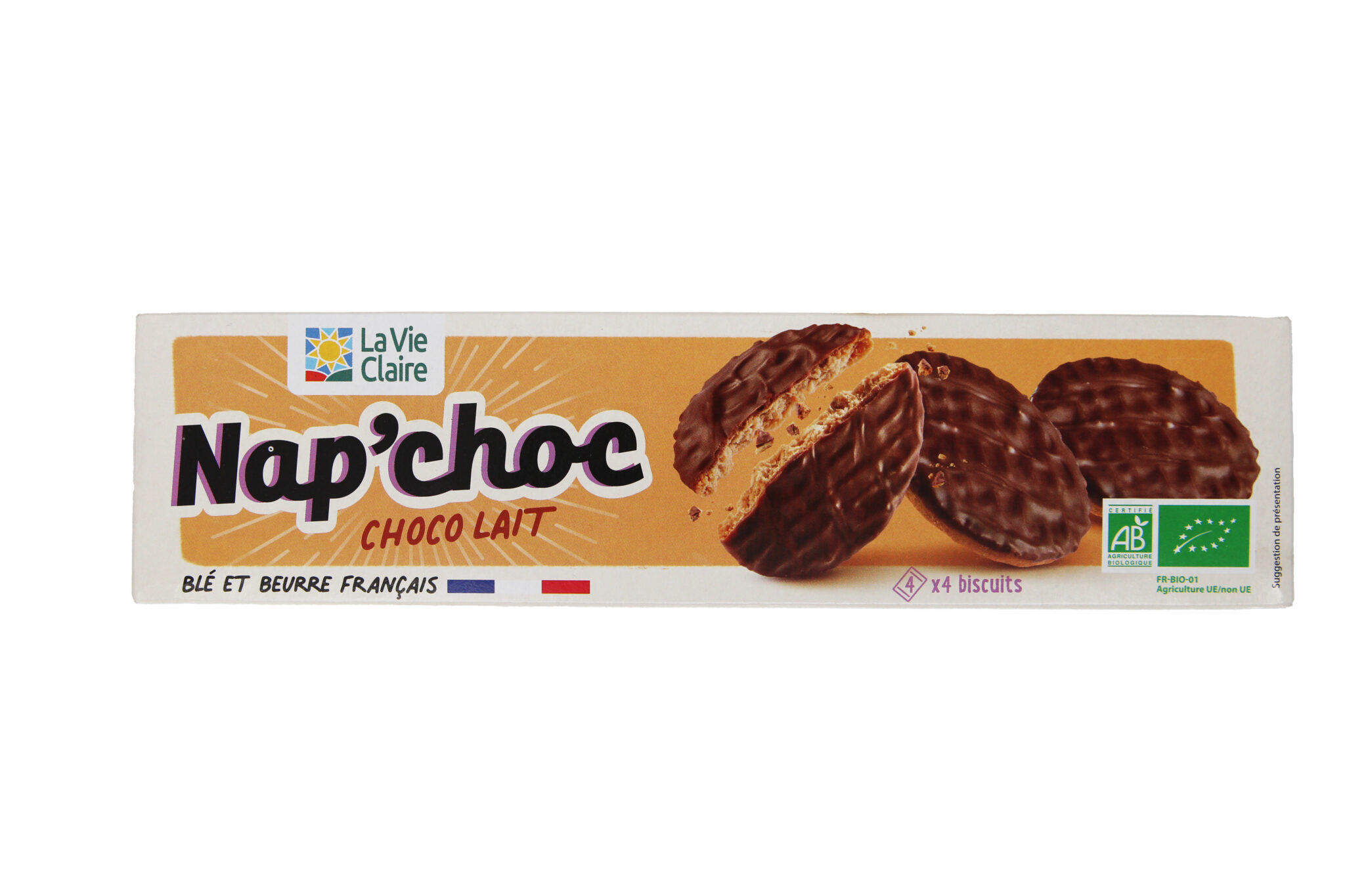 Le nappé chocolat au lait bio