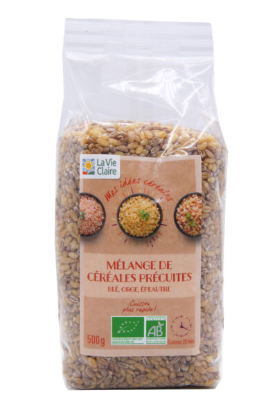 Mélange blé, orge et épeautre bio