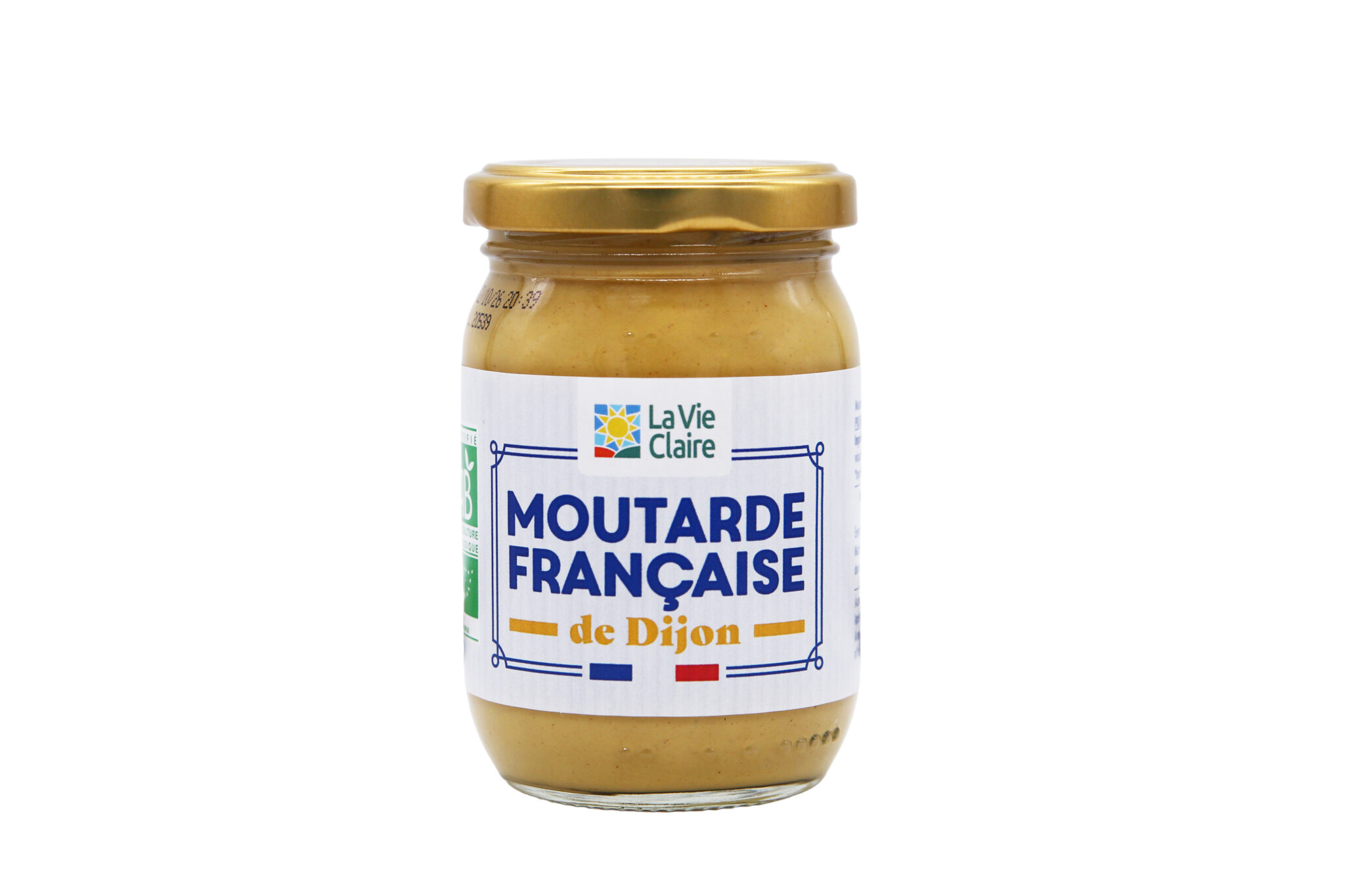 Moutarde de Dijon aux graines françaises bio