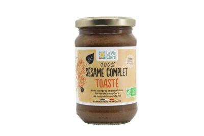 Purée de sésame complète toasté bio
