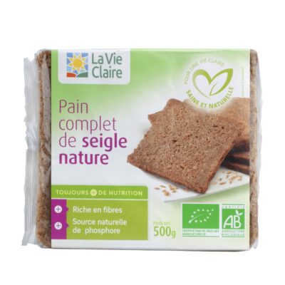 Pain complet de seigle bio