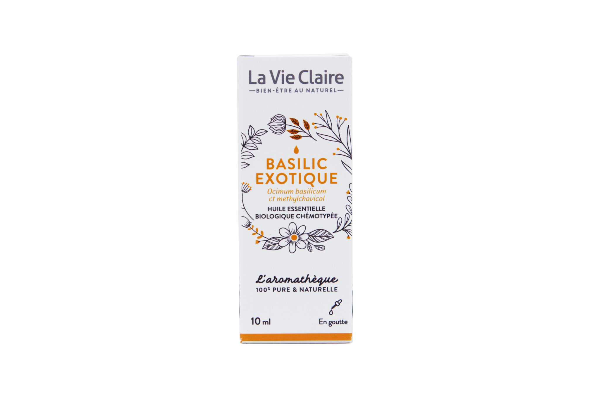 Huile Essentielle basilic linalol bio