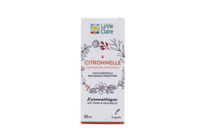 Huile essentielle citronnelle de java bio