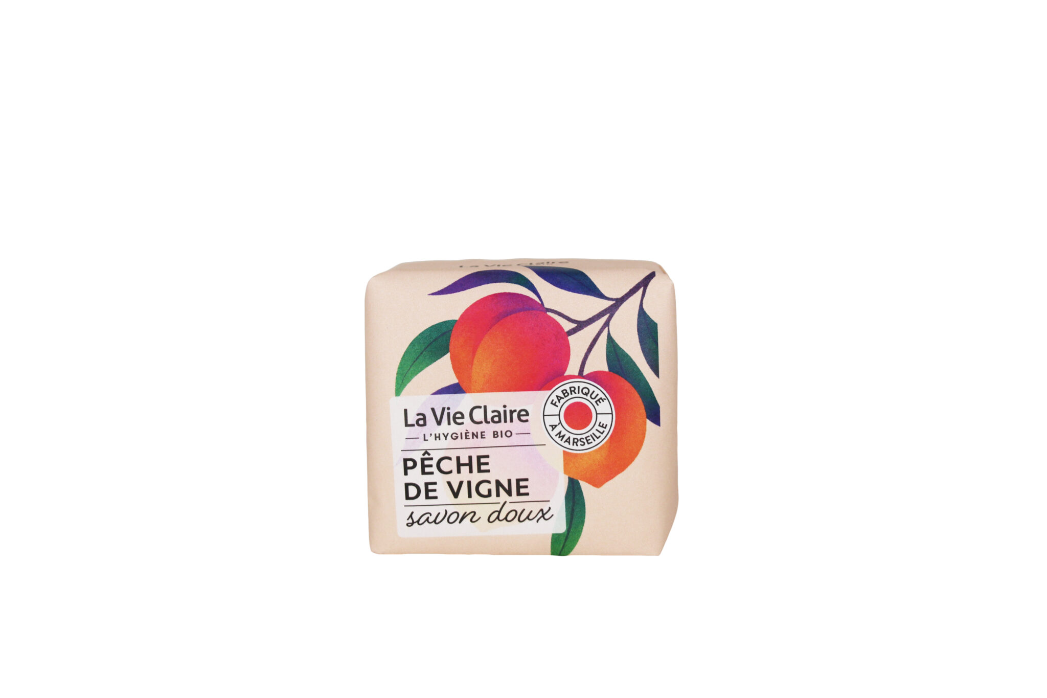 Savon doux pêche de vigne