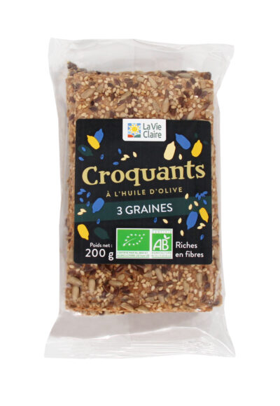 Croquants 3 graines bio