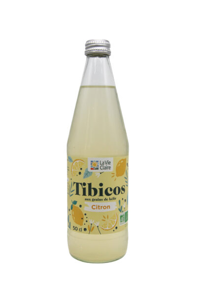 Tibicos aux grains de kéfir et au citron bio