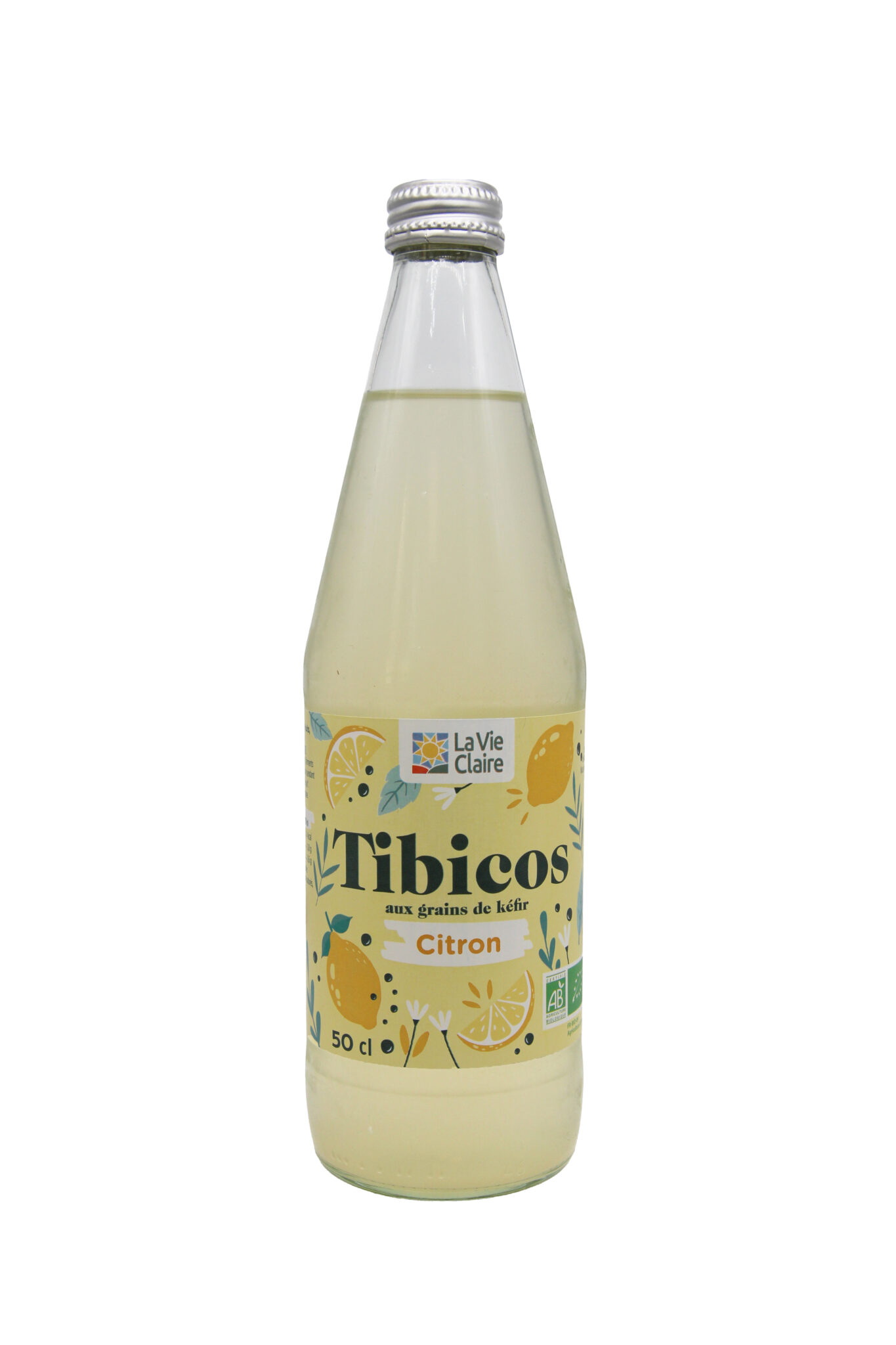 Tibicos aux grains de kéfir et au citron bio