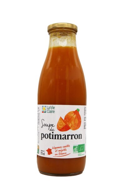 Soupe de potimarron bio