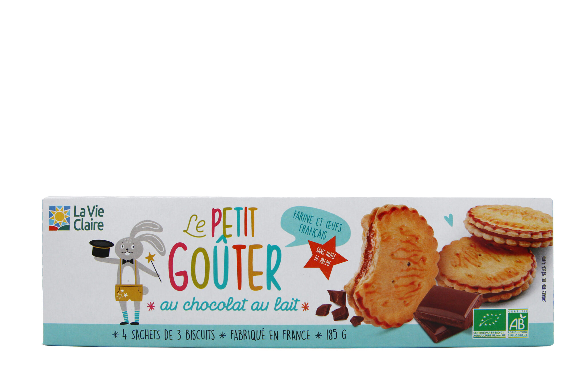 Le petit goûter au chocolat au lait