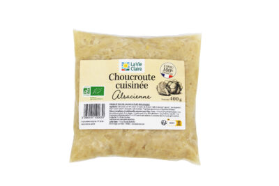 Choucroute cuisinée alsacienne bio