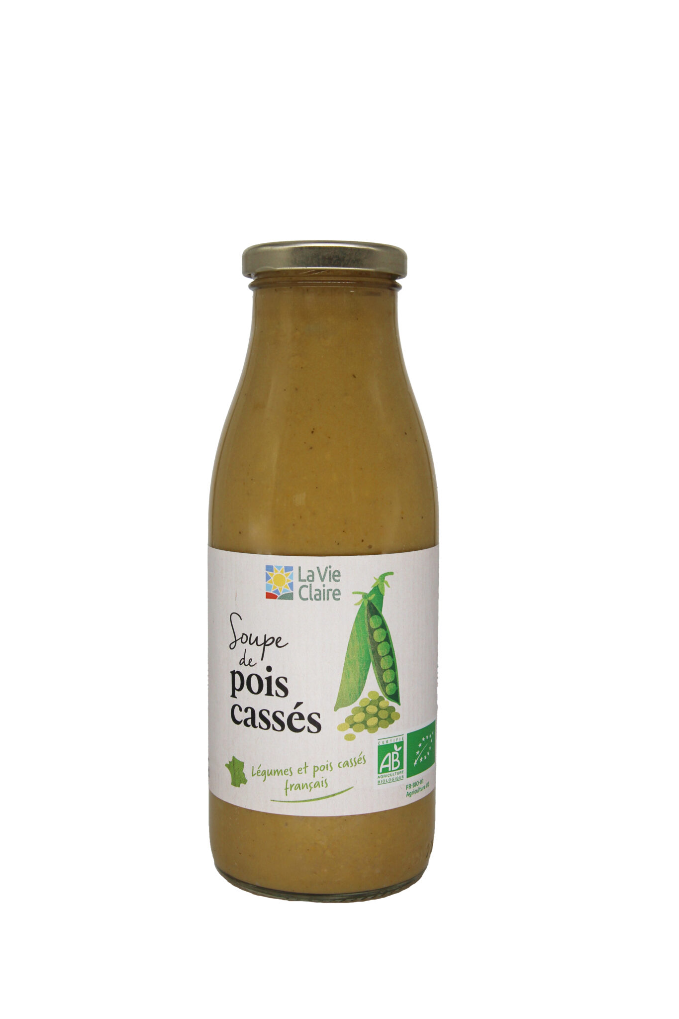 Soupe de pois cassés bio