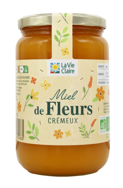 Miel de fleurs crémeux