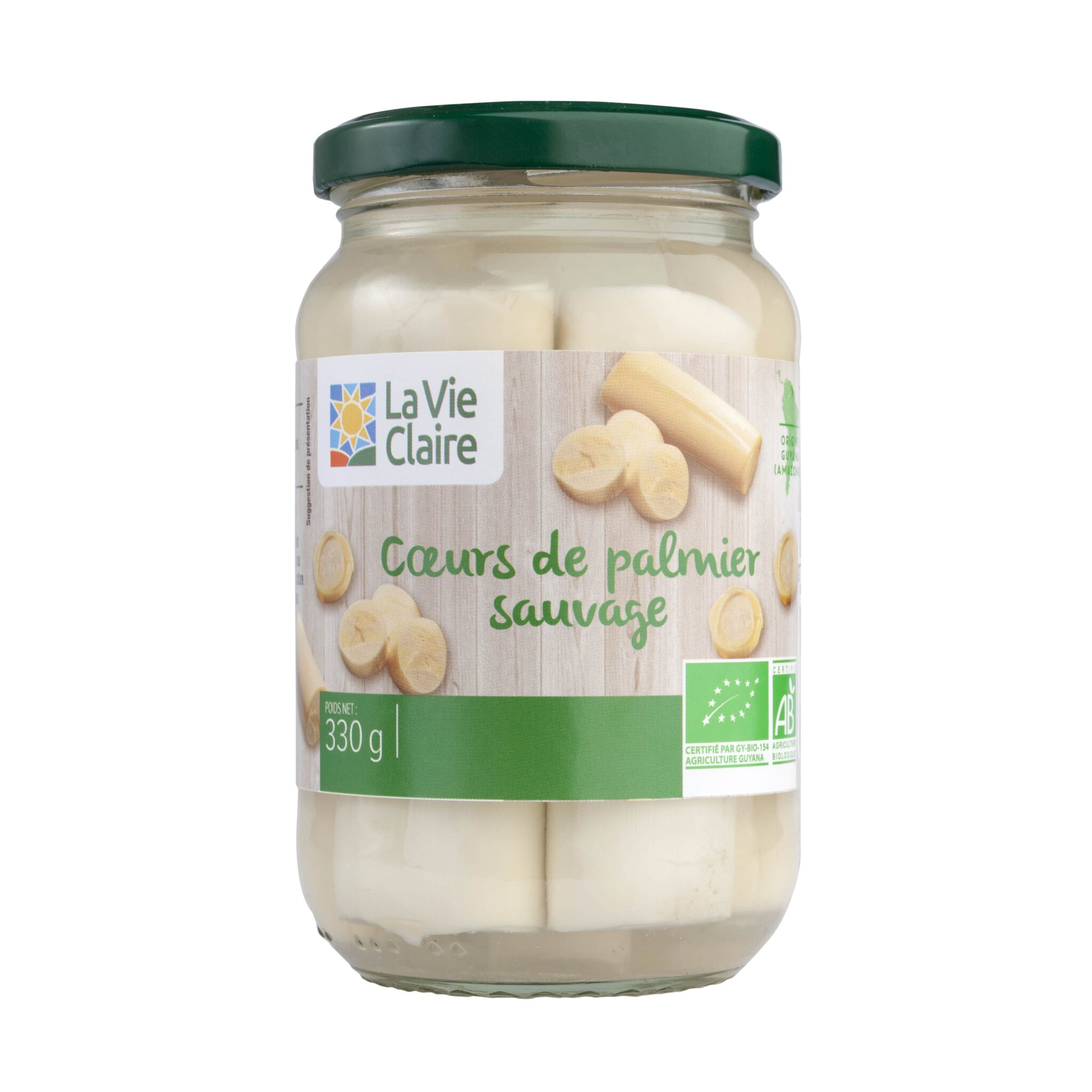 Cœurs de palmier sauvage
